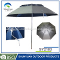 windproof fishing umbrella fishing beach umbrella outdoor double tilt fishing umbrella